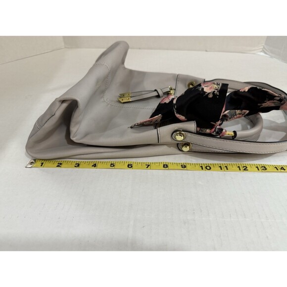 Steve Madden Shoulder Bags Satchels W/Gold Hardware & Floral Bow Beautiful - Picture 9 of 16